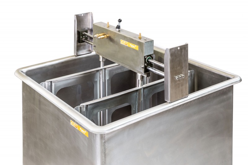 #Cheese Vat with Pneumatic Stirrer
